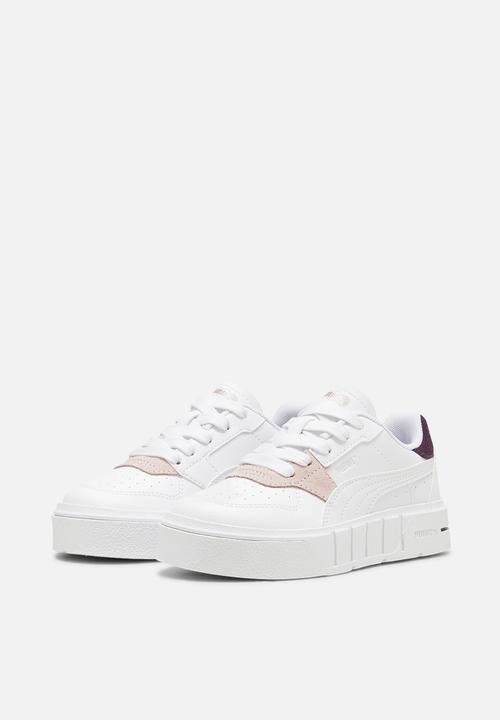 PUMA - Puma cali court match ps - puma white-midnight plum