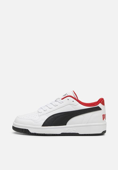 PUMA - Puma reb-l jr - puma white-puma black-for all time red