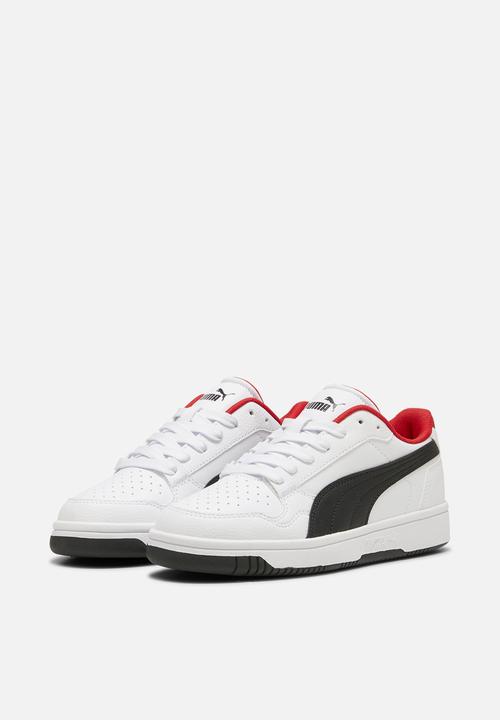 PUMA - Puma reb-l jr - puma white-puma black-for all time red