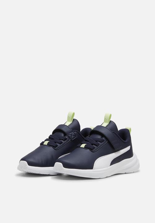 PUMA - Puma Rickie Runner Sl Ac+ Ps - Puma Navy-Puma White-Cool Cucumber