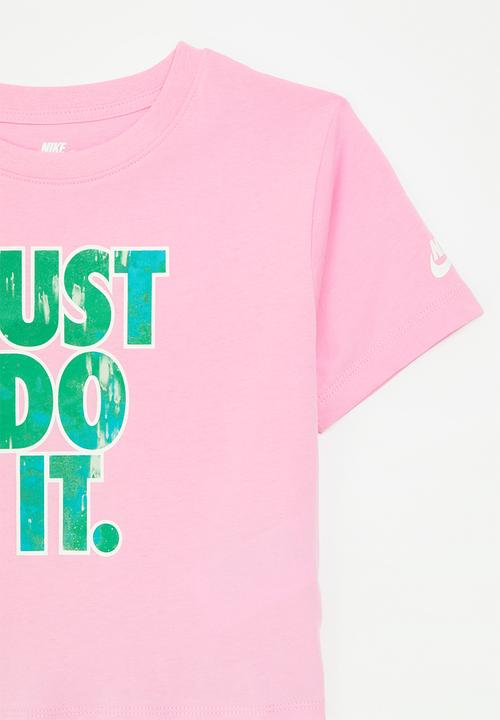 Nike - Nkg printed club boxy tee - pink rise
