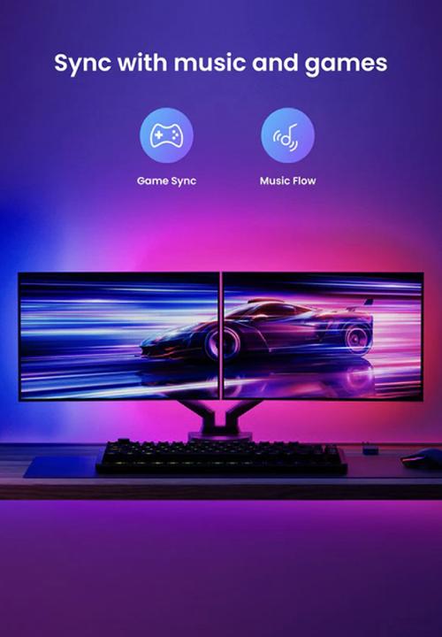 Yeelight - Yeelight LED Obsid RGBIC Striplight