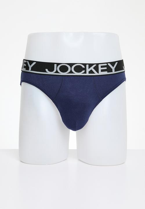 Jockey - 3 Pack plain Jockey brief - multi 