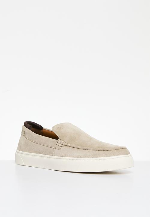 Tommy Hilfiger - Casual hilfiger suede loafer - beige 