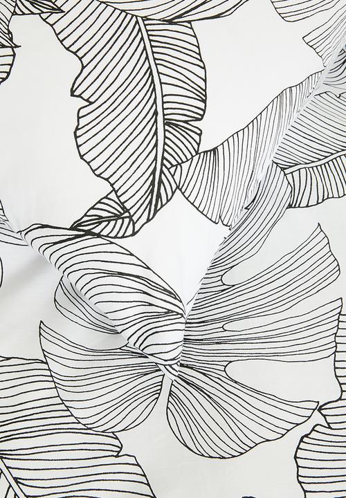 Sixth Floor - Linear duvet cover set - floral