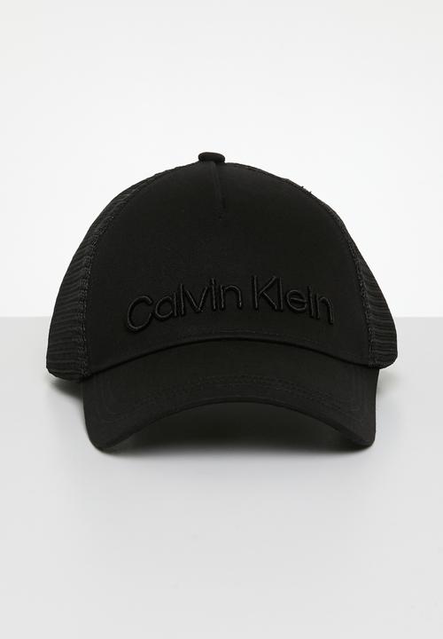 Calvin Klein - Calvin embroidery trucker - ck black
