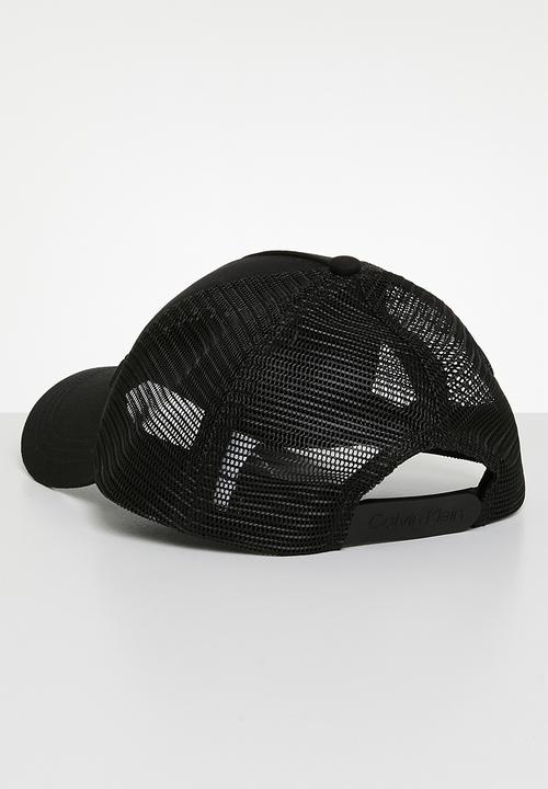Calvin Klein - Calvin embroidery trucker - ck black