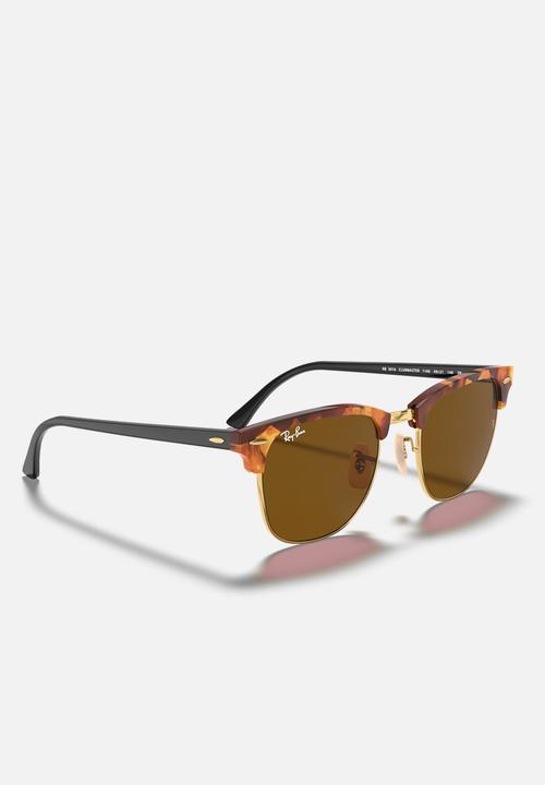 Ray-Ban - Clubmaster sunglasses 51mm - brown havana