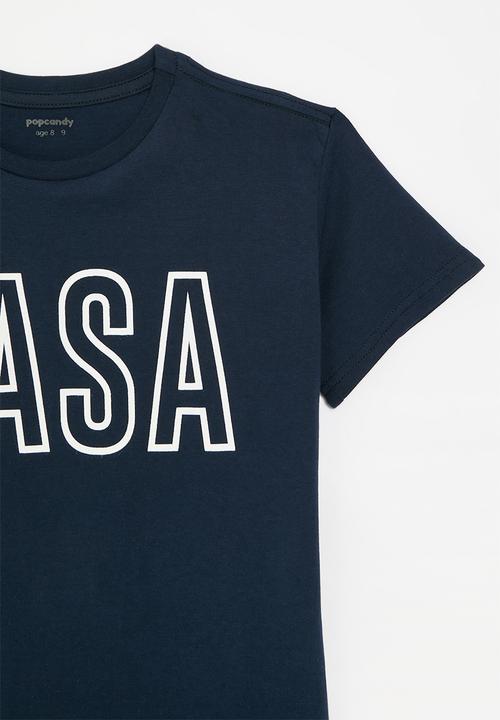 Pop Candy - Nasa tee - navy