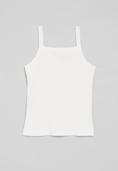 Pop Candy - Cami vest - white
