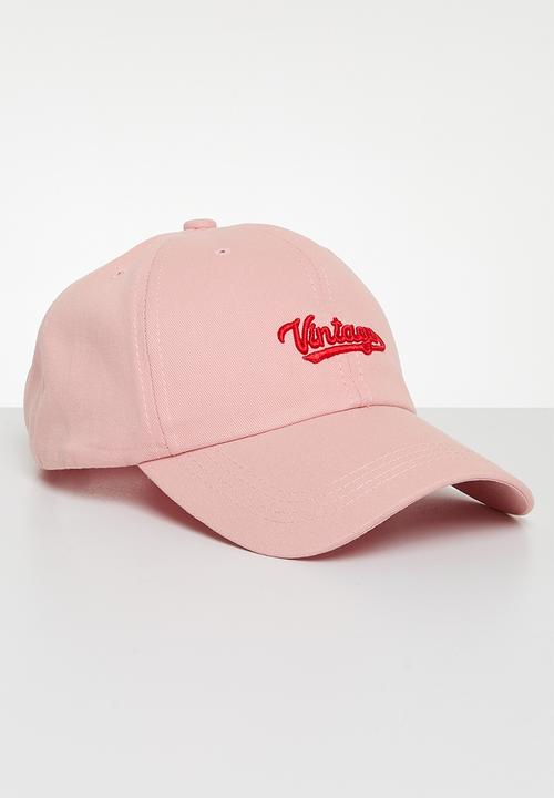 Superbalist - Vintage logo  peak cap-pink