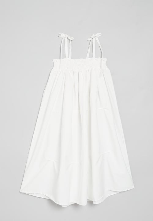 Pop Candy - Smock dress - white