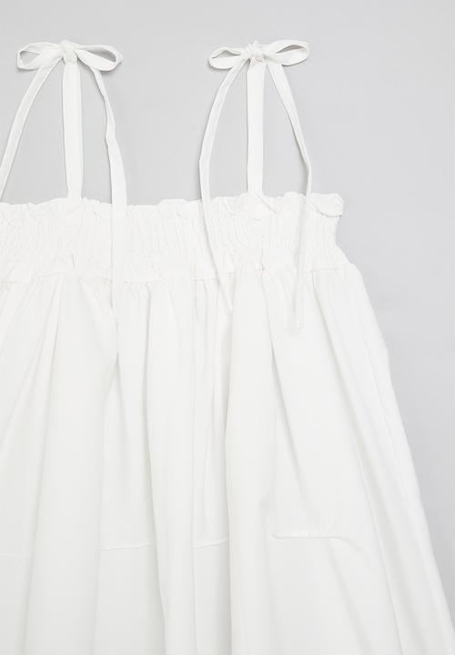 Pop Candy - Smock dress - white