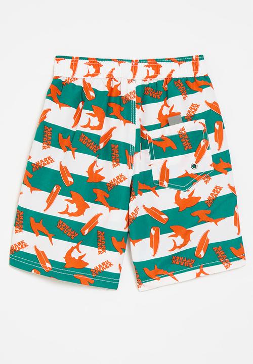 Pop Candy - Striped board shorts - multi
