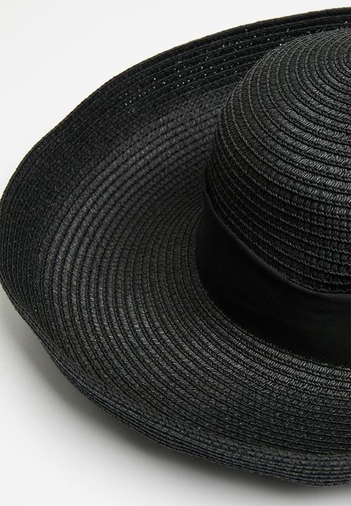 Superbalist - Black Belted Sunhat-black