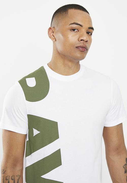 G-STAR - Graphic 12 slim r short sleeve tee - white