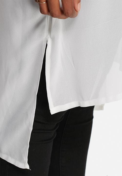 Glamorous - Sheer tunic top