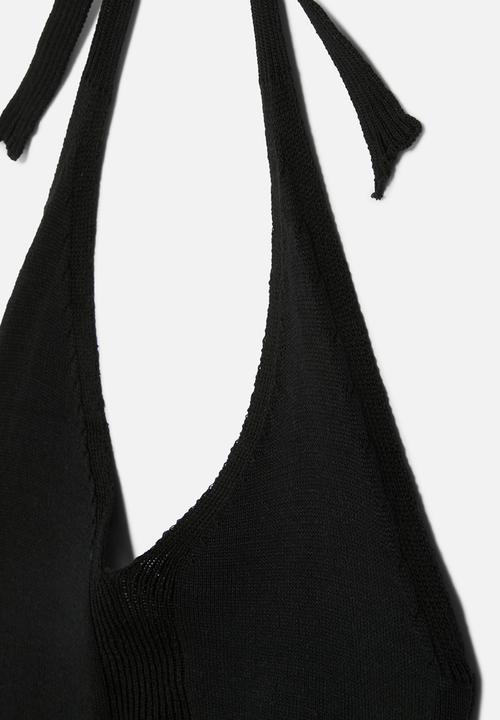 Pop Candy - Halter neck top - black