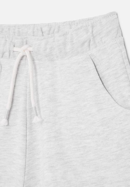MANGO - Shorts lea - medium grey