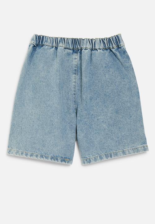 Pop Candy - Denim skort - blue