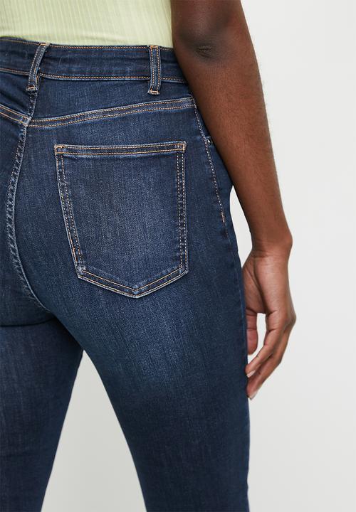 Cotton On - Curvy High Stretch Skinny Jean - Eclipse Blue