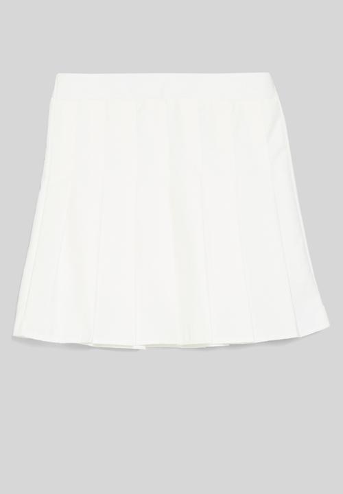 Pop Candy - Pleated skirt - white
