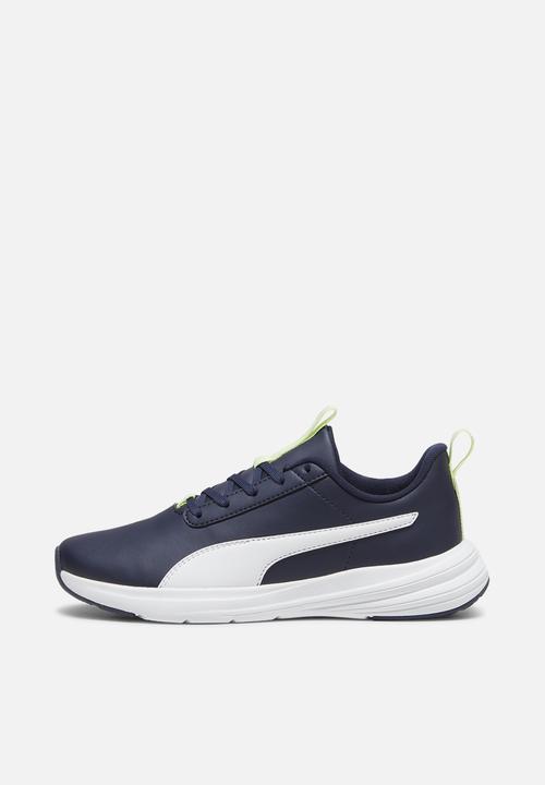 PUMA - Puma Rickie Runner Sl Jr - Puma Navy-Puma White-Cool Cucumber