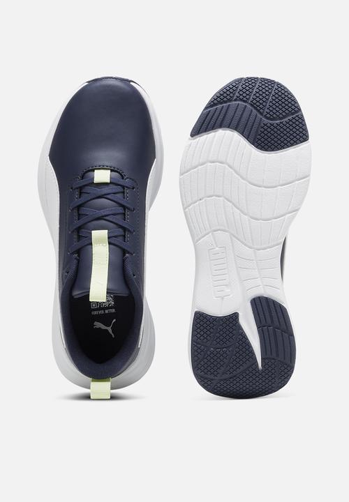 PUMA - Puma Rickie Runner Sl Jr - Puma Navy-Puma White-Cool Cucumber
