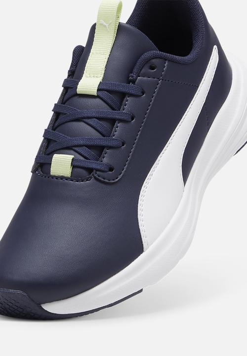 PUMA - Puma Rickie Runner Sl Jr - Puma Navy-Puma White-Cool Cucumber