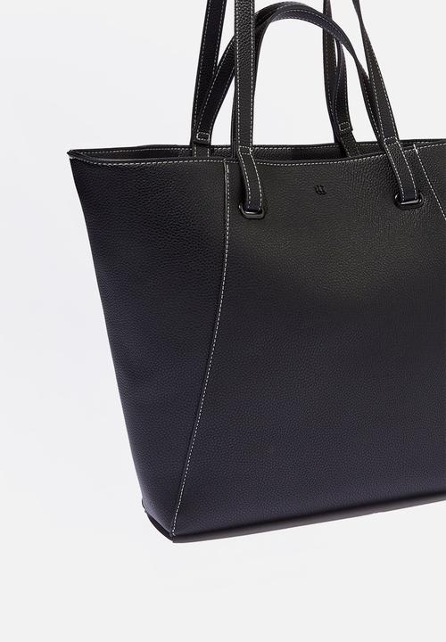 Rubi - Pia Shopper Tote Bag - Black