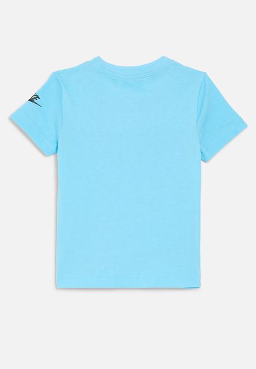 Nike - Nkb jdi block ss tee - aquarius blue
