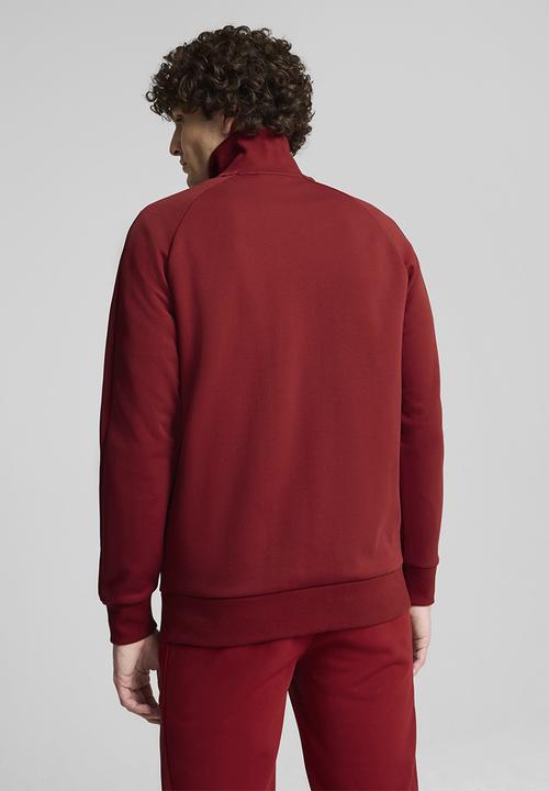 PUMA - Ferrari Race Iconic T7 Track Jacket - Intense Red-Speed Yellow