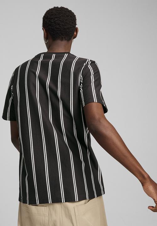 PUMA - PUMA SPORTS CLUB AOP Tee - PUMA Black