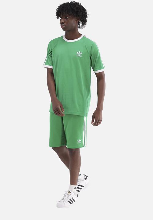 adidas Originals - 3-stripe short m - green