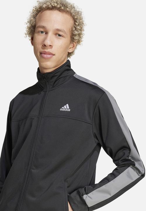 adidas Performance - Poly Panel sl tr Tracksuit- black/grey four