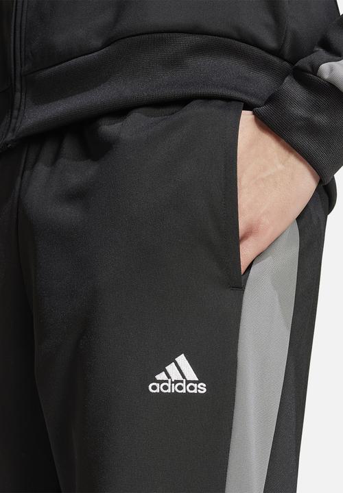 adidas Performance - Poly Panel sl tr Tracksuit- black/grey four