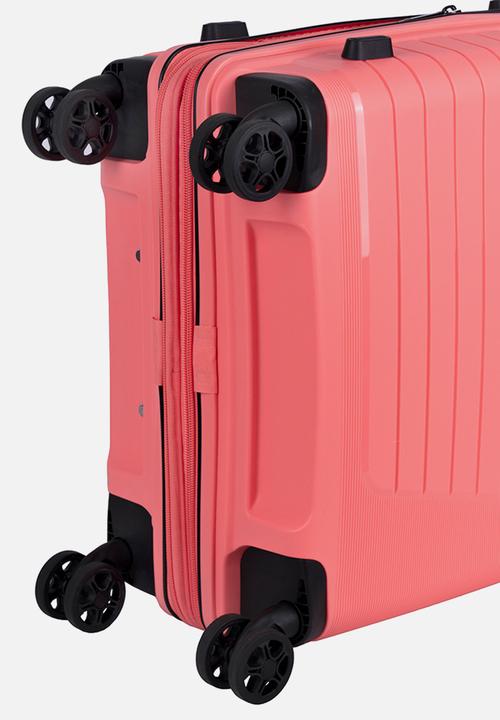 Cellini - Starlite 4-Wheel Trolley With TSA Lock - Salmon