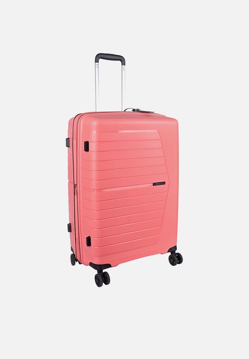 Cellini - Starlite 4-Wheel Trolley With TSA Lock - Salmon