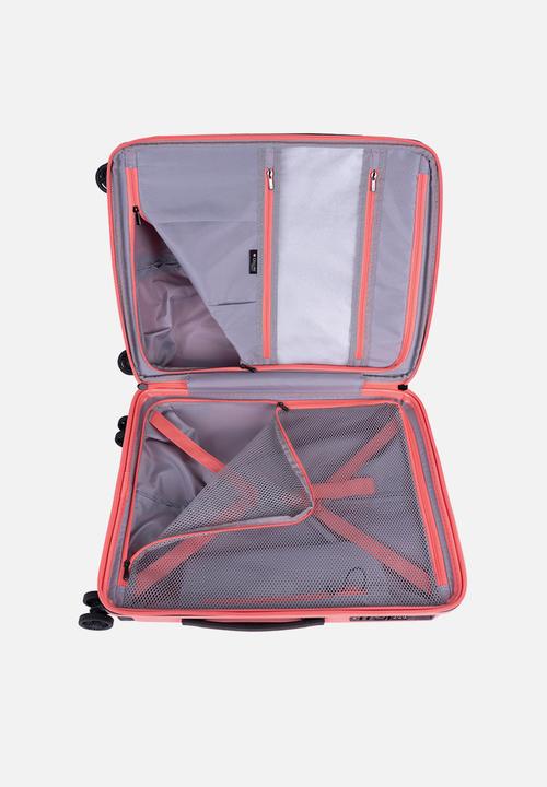 Cellini - Starlite 4-Wheel Trolley With TSA Lock - Salmon