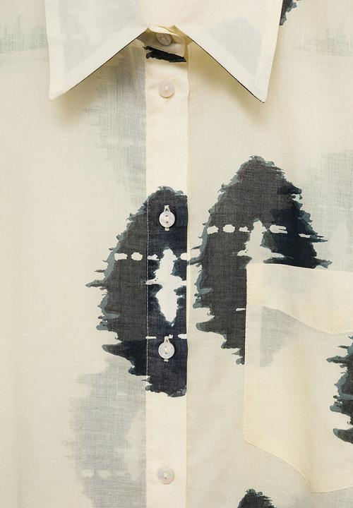 MANGO - Plus blouse brandy - light beige
