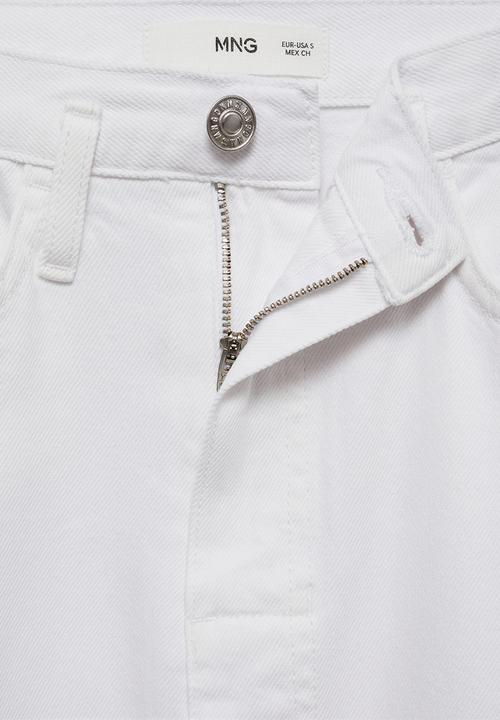 MANGO - Plus skirt soleil - white