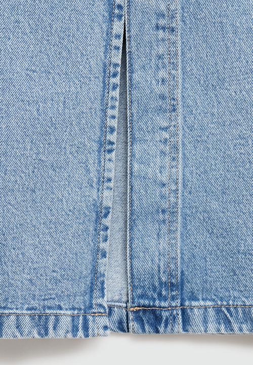 MANGO - Plus skirt soleil - open blue