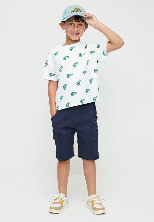 Pop Candy - Turn up shorts - navy blue