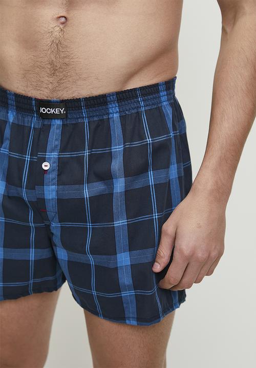 Jockey - 2 Pack woven boxer - blue