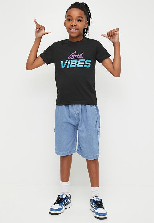 Pop Candy - Printed tee - black