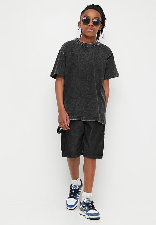 Pop Candy - Tie dye tee - black