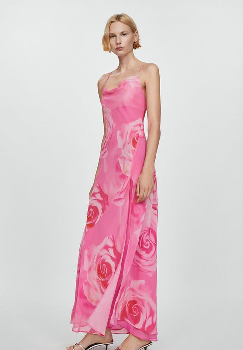 MANGO - Dress Rosa - Pink