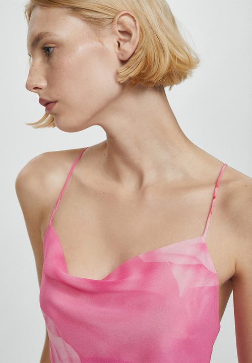 MANGO - Dress Rosa - Pink