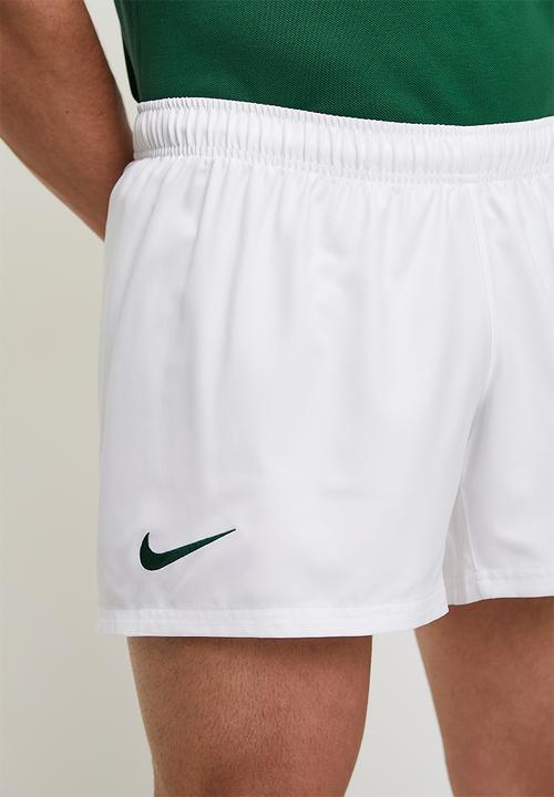 Nike - Springbok stadium shorts home- white/gorge green