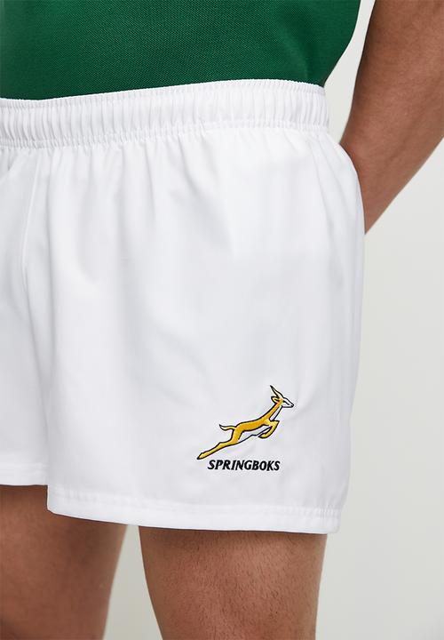 Nike - Springbok stadium shorts home- white/gorge green